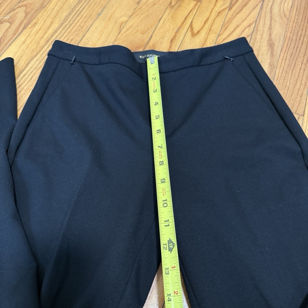 KOBI HALPERIN Riley Bootcut Trouser Pants in Black‎ Size 4 - Picture 9 of 10